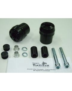 Sturzpad X-PAD Satz MV Agusta Brutale 910/ 920/ 989/ 990/ 1000/ 1078/ 1090, Lange Pads 70mm