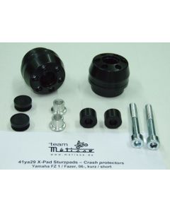 Sturzpad X-PAD Satz Yamaha FZ-1 / Fazer, Kurze Pads 45mm