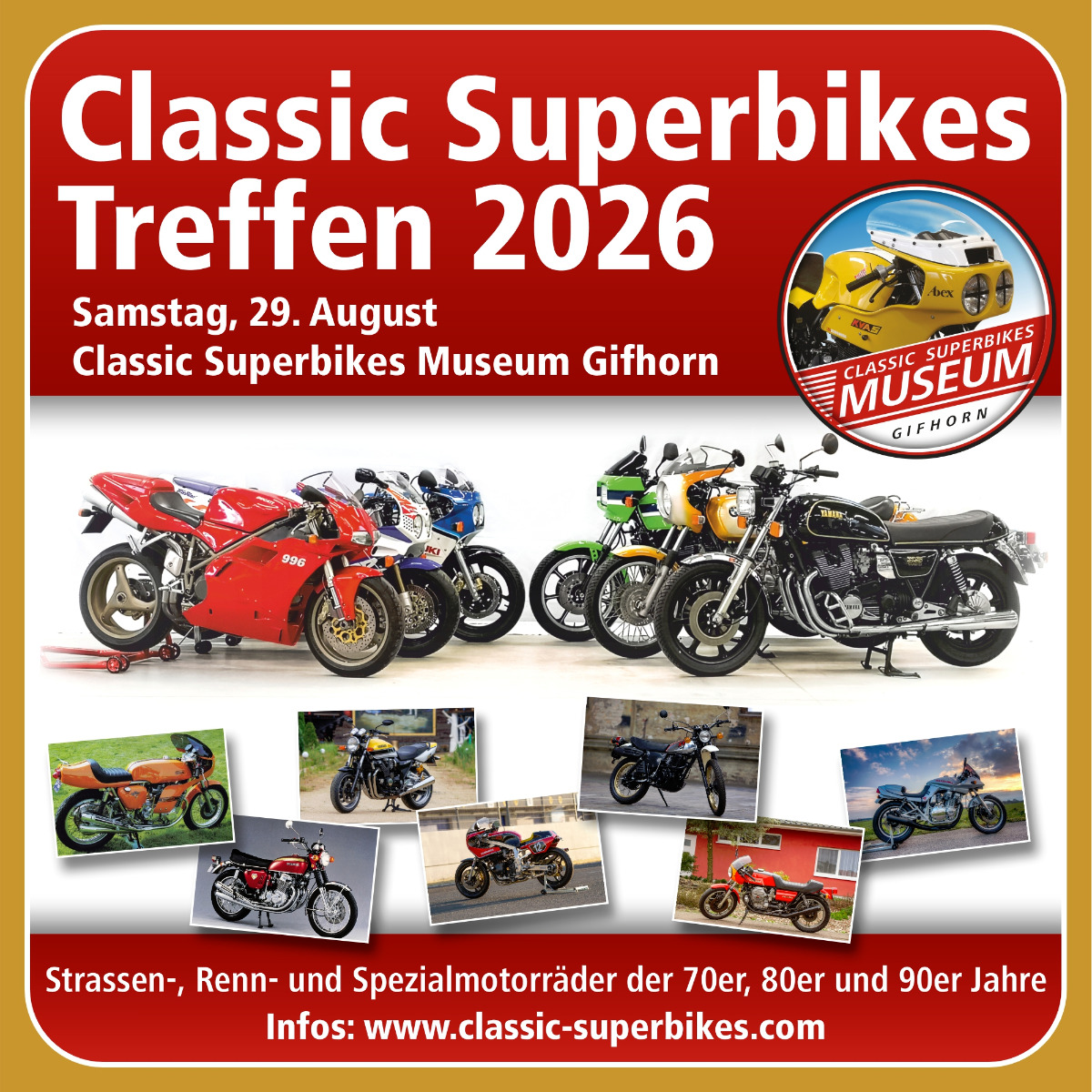 Classic Superbikes Treffen 2026